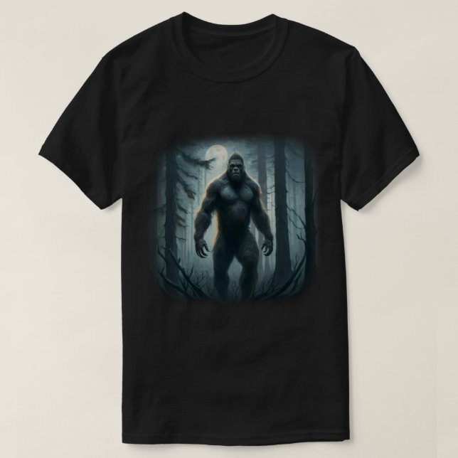 Camiseta Sasquatch Bigfoot (Frente do Design)