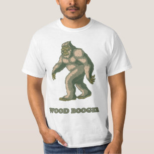Camiseta Sasquatch: Booger de madeira