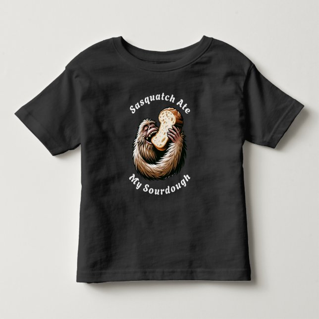 Camiseta Sasquatch Comeu Minha Meia (Frente)
