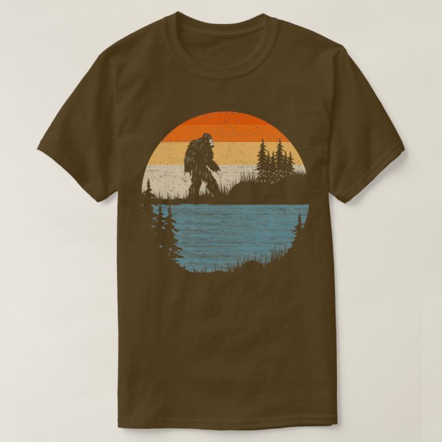 Camiseta Sasquatch do Pé Grande (Frente do Design)