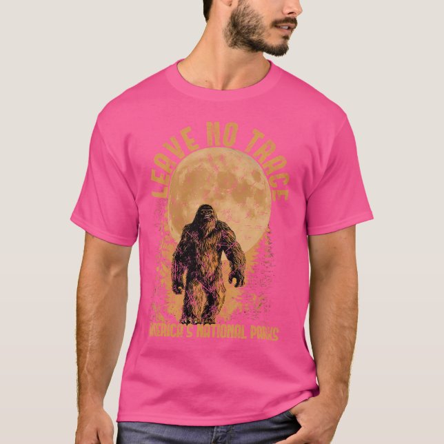 Camiseta Sasquatch Engraçado (Frente)