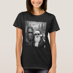 Camiseta Sasquatch engraçado Meme Selfie legal com o Papai