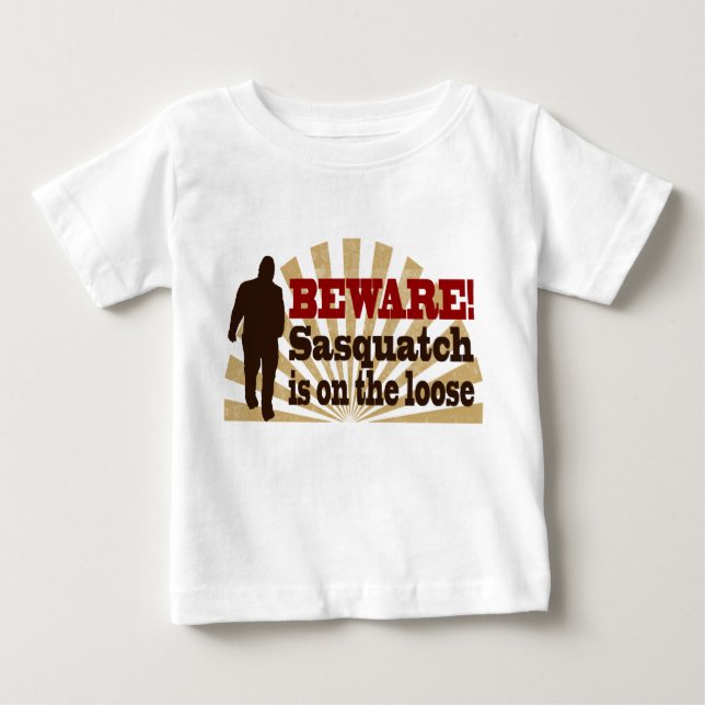 Camiseta Sasquatch no fraco (Frente)