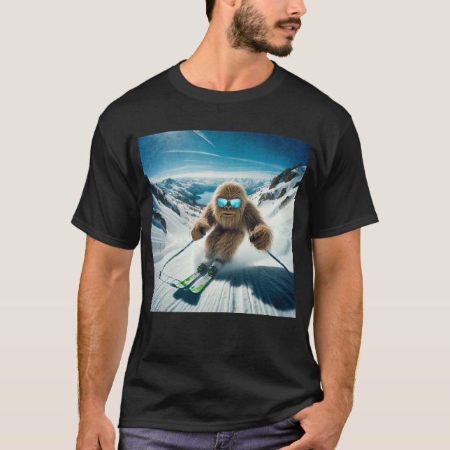 Camiseta Sasquatch o Skier (Frente)