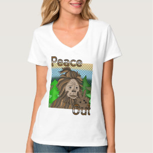 Camiseta Sasquatch Pé Grande de Paz