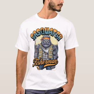 Camiseta Sasquatch Pescador