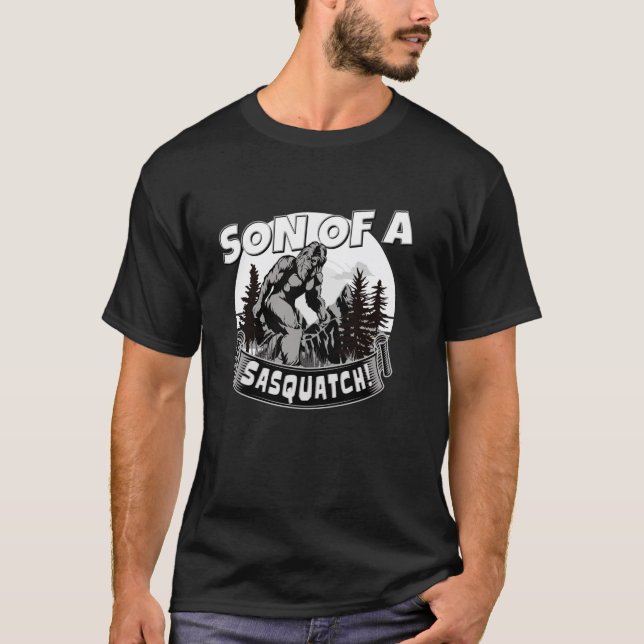 Camiseta Sasquatch Son Retro Bigfoot Love T Soap for Men an (Frente)