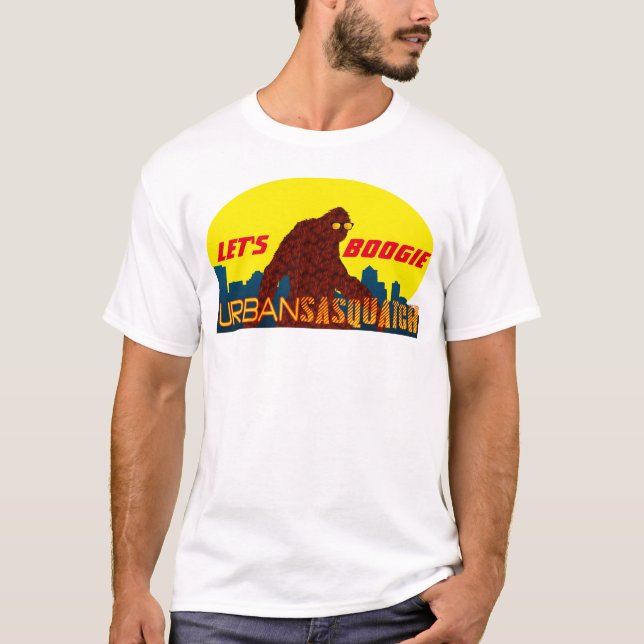 Camiseta Sasquatch urbano deixou-nos dança (Frente)