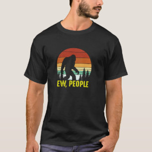 Camiseta Sasquatch Vintage Ew, Pessoas