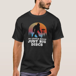 Camiseta Sasquater De Golfe De Disco Bigfoot Engraçado Gra