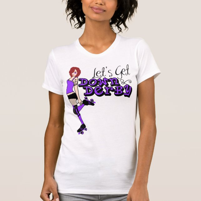Camiseta Sass E. Purple Down & Derby T Shirt (Frente)