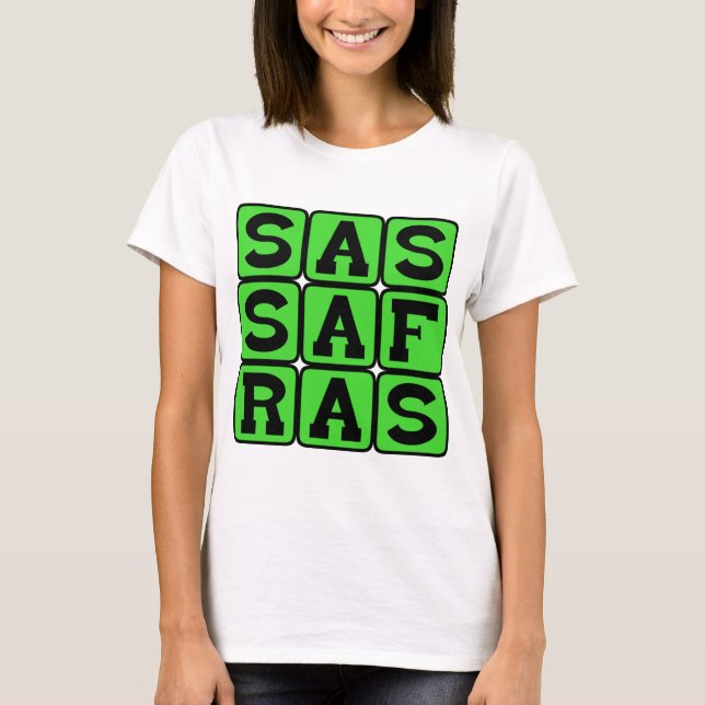 Camiseta Sassafras, Árvore Decídua (Frente)