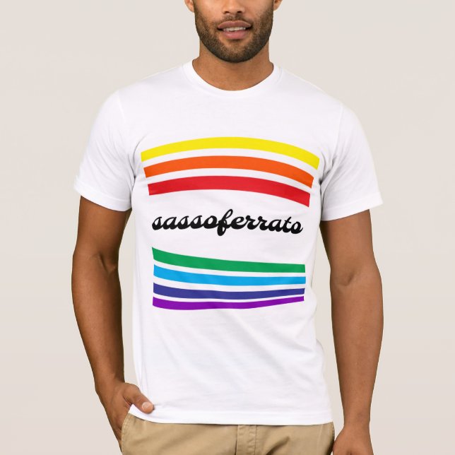 Camiseta Sassoferrato Colorido (Frente)