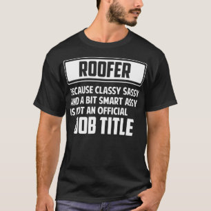 Camiseta Sassy clássico e um pouco esperto de teste engra