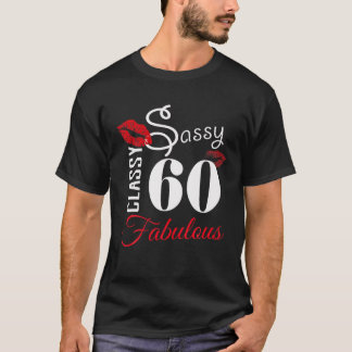 Camiseta Sassy Classy 60 Fabuloso Vermelho