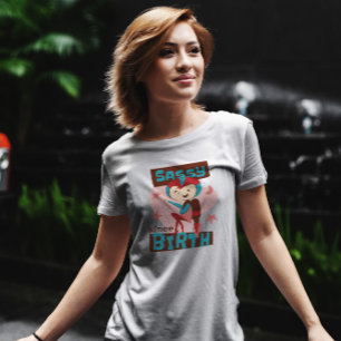 Camiseta Sassy Desde o Nascimento