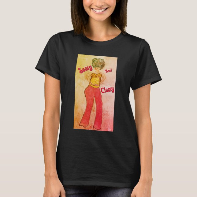Camiseta Sassy E Classy (Frente)