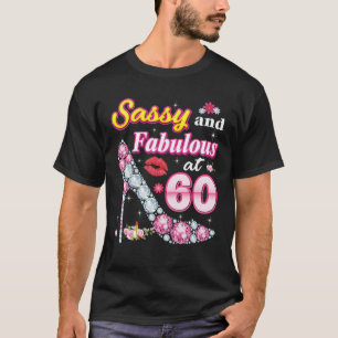 Camiseta Sassy E Fabuloso No 60 60º Aniversário Diamond S