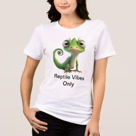 Camiseta Sassy Pocket Lizard - apenas as vibrações répteis
