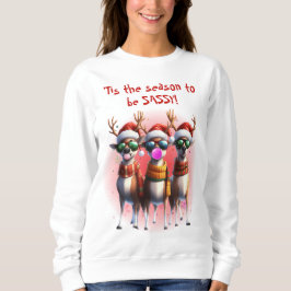 Camiseta Sassy Reindeer