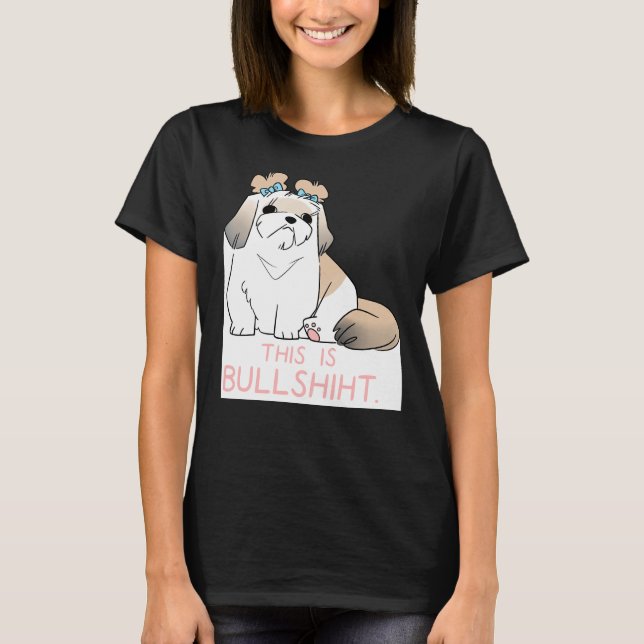 Camiseta Sassy Shih Tzu (Frente)