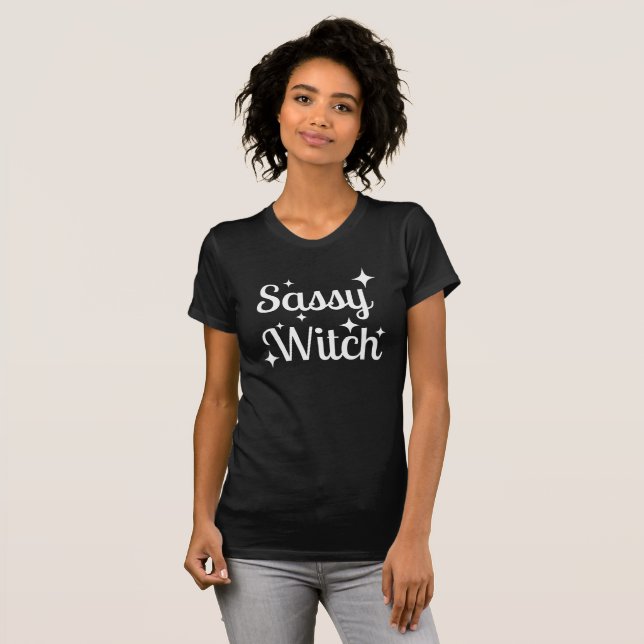 Camiseta Sassy Witch (Frente Completa)