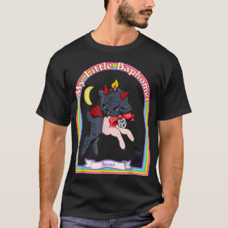 Camiseta Satã Baphomet Cute Kawaii Retro Vintage Satanás A