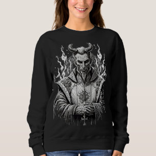 Camiseta Satã de Lucifer Occult Beelzebub Demon