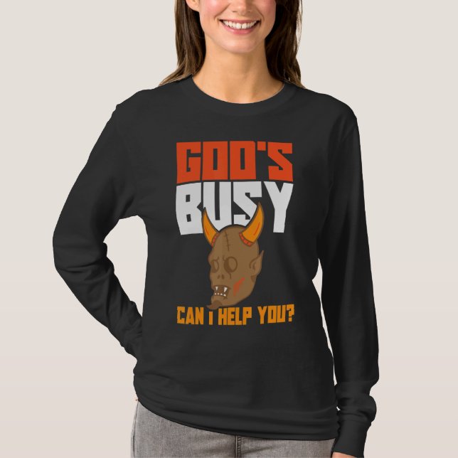 Camiseta Satã Diabo oculto Satânico Lúcifer 2 (Frente)