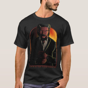 Camiseta Satã Está Esperando O Demônio Diabo 666 Oculto Ant