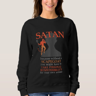 Camiseta Satã Me Ama No Baphomet Devil 666 Scapegoat Agnost