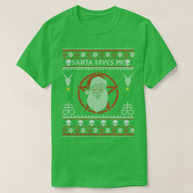 Camiseta Satã me ama no segundo ano (Frente do Design)