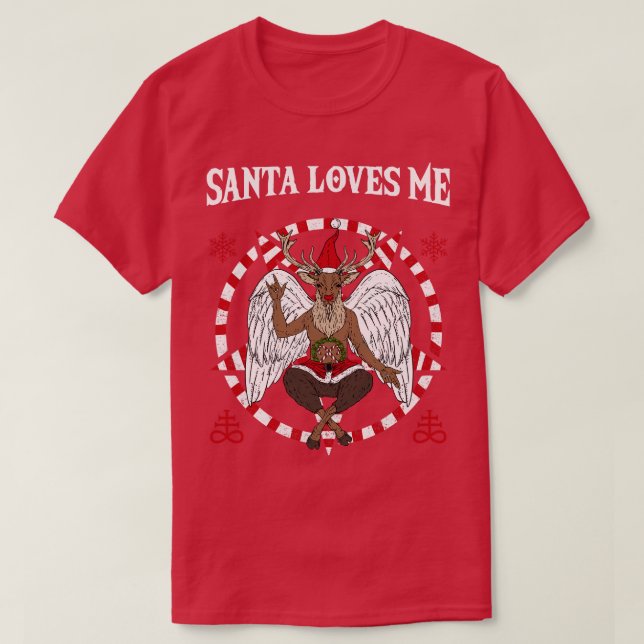 Camiseta Satã me ama no segundo ano 5 (Frente do Design)