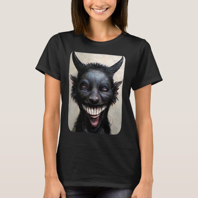 Camiseta Satã Ridorosa Escura e Oculta (Frente)