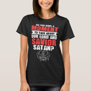 Camiseta Satã Satanic Witchcraft, Gótico de Segundo Ano