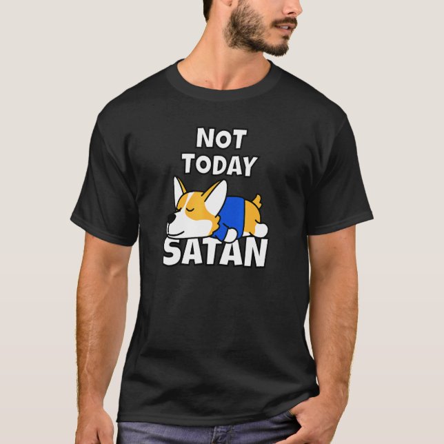 Camiseta Satã Welsh Corgi Corgi (Frente)