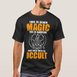 Camiseta Satanás Witchcraft Gótico do segundo ano Não se me