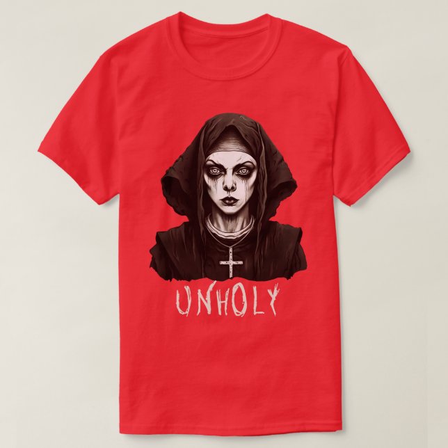Camiseta Satânico Gótico Escuro - Sozinho (Frente do Design)