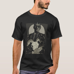 Camiseta Satânico oculto Mau 666 Gótico Anticristo