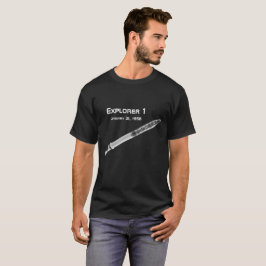 Camiseta Satélite do Explorer 1