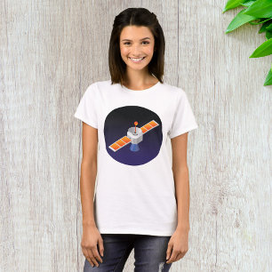 Camiseta Satélite no Espaço