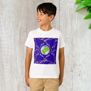 Camiseta Satélites orbitando a Terra