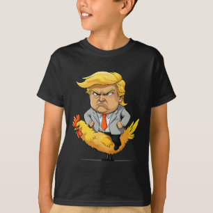 Camiseta Sátira de Jockey com Galinha - Humo Político Engra