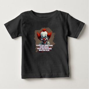 Camiseta Sátira de palhaço sobre humores azuis