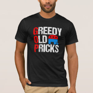 Camiseta Sátira engraçada do GOP do anti republicano dos