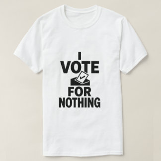 Camiseta Sátira Política Design Minimalista de Meme