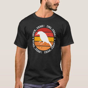 Camiseta Sátira Sim Pássaro Sim Tolo Retro Mockingbir