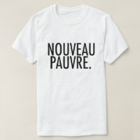 Sátira Trendy Nouveau Pauvre sobre Estilo de Vida