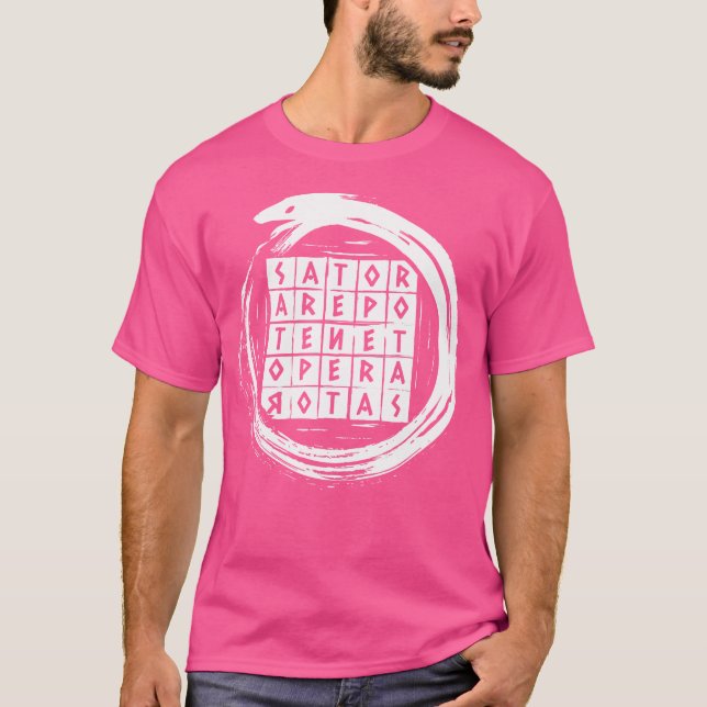 Camiseta Sator - Arepo - Tenet - Opera - Rotas (Frente)