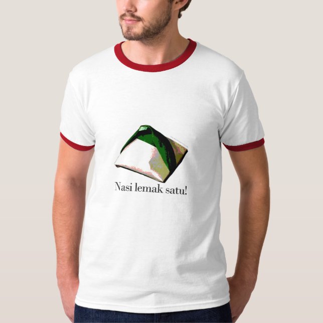 Camiseta Satu do lemak de Nasi! (Frente)